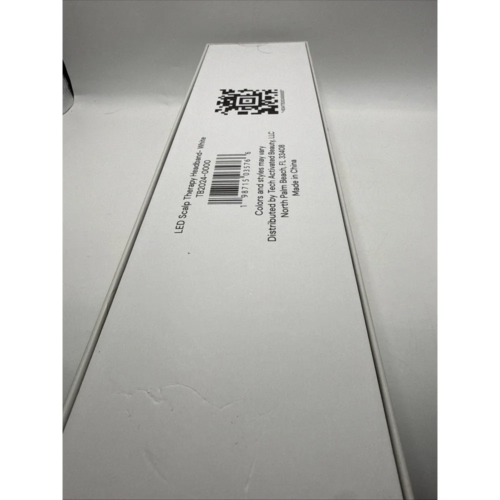 NEW SEALED -   TAB LED Scalp Therapy Headband , White TB2024-0000